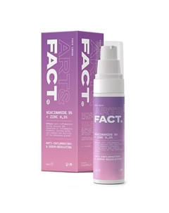 Корректирующий крем-гель антиакне для проблемной кожи с ниацинамидом и цинком 30 Art&fact