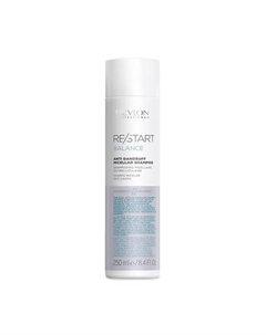 Мицеллярный шампунь для кожи головы против перхоти и шелушений Restart Balance Anti-dandruff Micellar Shampoo 250 Revlon professional