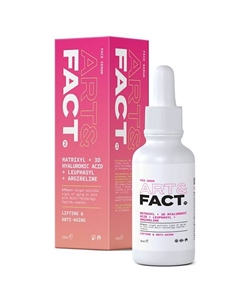 Cыворотка для лица с мультикомплексом пептидов и низкомолекуляной гиалуроновой кислотой 30 Art&fact