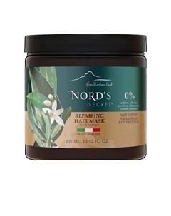 Маска для интенсивного восстановления волос "Цветок нероли и масло миндаля" Repairing Hair Mask 400 Nord's secret
