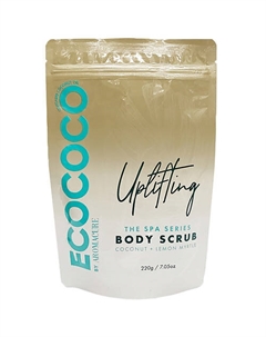 Скраб для тела для лифтинга с кокосом и лимонным миртом The Spa Series Body Scrub 220 Ecococo