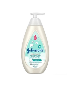 Детский гель для душа и пена для ванны CottonTouch 2-in-1 Bath & Wash 500 Johnson's baby