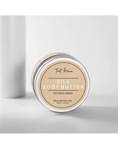 Баттер для тела с маслами и ароматом Vetiver and Amber 200 Tant mieux