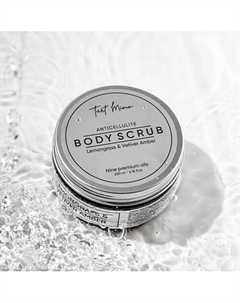 Скраб сахарный с маслами и ароматом Lemongrass and Vetiver, Amber 200 Tant mieux