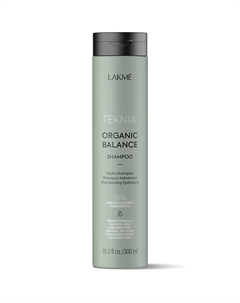 Шампунь для всех типов волос увлажняющий бессульфатный Teknia Organic Balance Shampoo 300 Lakme