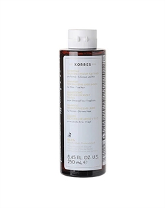 Шампунь для тонких и ослабленных волос Протеины Риса и Липа Shampoo Rice Proteins and Linen 250 Korres