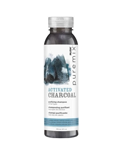 Шампунь для волос очищающий с активированным углем Puremix Activated Charcoal Purifying Shampoo 354 Rusk