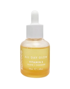 Сыворотка для лица с витамином E для сияния All Day Glow Vitamin E 30 Ecococo