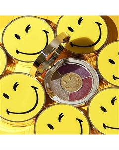 Палетка теней для век 4 оттенка Smiley Ciate london