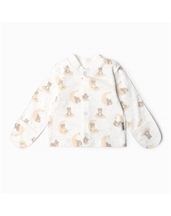 Кофточка с закрытыми ручками, цвет молочный, рост 56 см Амелли