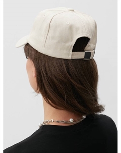 Кепка однотонная, бежевая, размер 58 Minaku