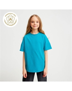 Футболка детская :Basic line kids, цвет аквамарин, рост 104 см Minaku