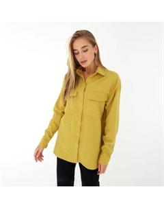 Рубашка женская р. 48-50, охра Mist