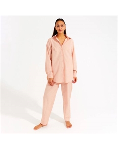 Брюки женские : Home collection цвет персиковый, р-р 48 Minaku