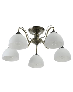 Люстра "Элейна" 5хЕ27 40Вт бронза 50х50х28 см Bayerlux