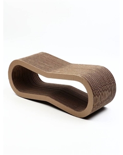 Когтеточка-лежанка картон «» ВОСЬМЕРКА 59×21×22 см Зверьё моё