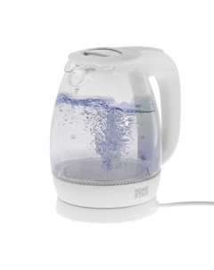Чайник электрический Homestar HS-1012, стекло, 1.7 л, 2200 Вт, белый