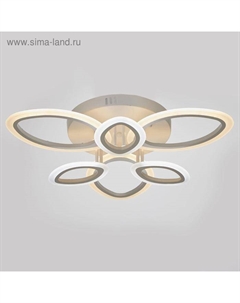 Люстра с ПДУ 661323/6 LED 126 Вт диммер 3 режима 3000-6000К белый 65×65×8 см Bayerlux