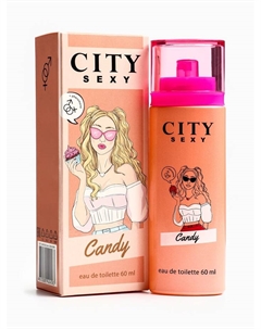 Туалетная вода женская City Sexy Candy, 60 мл City parfum