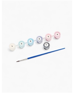 Картина по номерам на холсте с подрамником «Синий монстрик» 15×21 см Disney