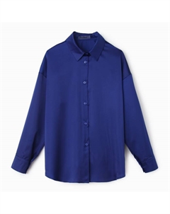 Рубашка женская, цвет синий, размер М (44) Dommod