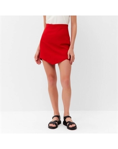 Юбка мини женская : Casual Collection, красная, размер 46 Minaku