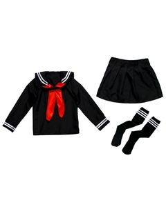 Карнавальный костюм «Японская школьница»: рубашка, юбка, чулки, р. 42–46 Волшебная маска