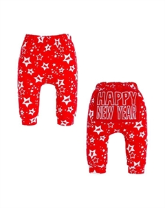 Штанишки Happy, рост 68-74 см, красные Крошка я