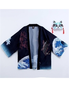 Карнавальный набор «Кицунэ: волны», р. 44–52: маска, хаори Волшебная маска