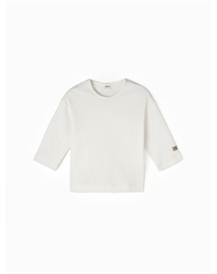 Лонгслив детский, цвет молочный, рост 116 см Minaku