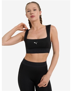 Топ бра спортивный Move Lace Bra, Черный Puma