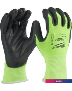 Перчатки хозяйственные Hi-Vis Cut level 1/A 7/S 4932479916 Milwaukee