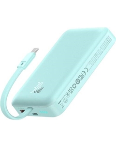 Внешний аккумулятор Magnetic Fast Charge Power Bank Type-C Edition 30W 10000mAh (мятный) Baseus