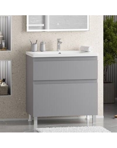 Тумба под умывальник Misty Лаки 80 / П-Лак-01080-5012Я