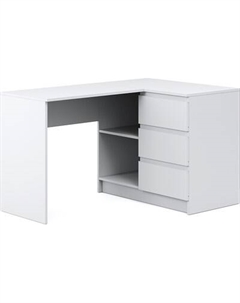 Письменный стол Империал Оникс Вайт угловой Imperial