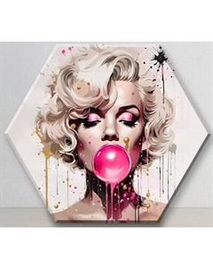 Картина по номерам Флюид Мэрилин монро 37x32 / VSH0004