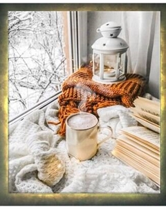 Картина по номерам Молли Зимний уют 40x50 / LHR0003 Molli