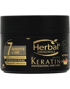 Маска для волос Herbal Originals Phyto Keratin для интенсивного восстановления 7 в 1
