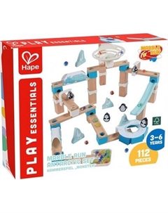 Конструктор кинетический Hape Гонки пингвины в Антарктиде / E1113_HP