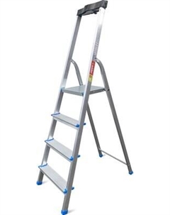 Лестница-стремянка LadderBel STR-AL-4Т c органайзером Ladderbel