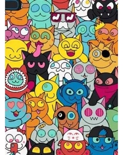 Картина по номерам PaintLine Граффити коты / PL-00308 Paintline