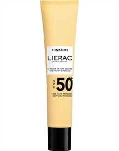 Эмульсия солнцезащитная Lierac Sunissime бархатистая SPF50+ для лица