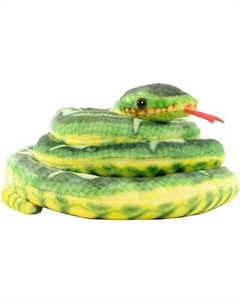 Мягкая игрушка Exoprima Питон / 2303506002-270/green-yellow