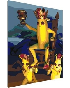 Картина по номерам PaintLine Fortinite. Король бананов / PL-00190 Paintline