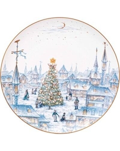 Тарелка столовая обеденная Lefard Снежная королева 590-630