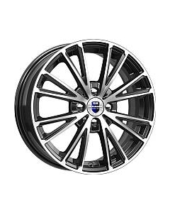 Литой диск K&K Меандр (КС879) 16x6" 4x100мм DIA 60.1мм ET 50мм Алмаз черный K&k