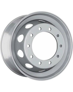 Штампованный диск Tracston YN07TB03 22.5x11.75" 10x335мм DIA 281мм ET 135мм Серебро