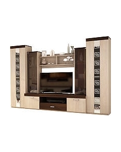 Стенка Астрид Мебель Палермо-4 / ЦРК.ПЛР.04 Астрид мебель