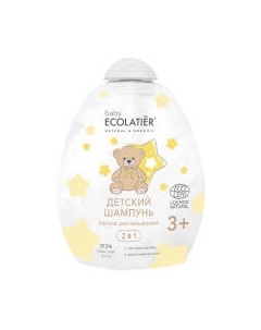 Шампунь детский Ecolatier Baby Легкое расчесывание 3+ 2 в 1