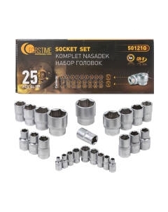 Набор головок слесарных Forstime FT-50121G(57686)